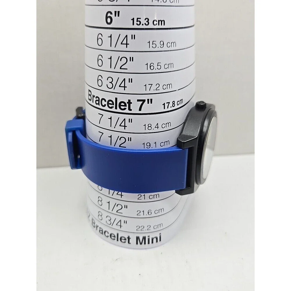 Nixon The Time Teller P Minimal 39mm Watch Blue Black Silver Unisex New Battery